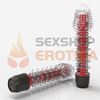 Sagitta Estimulador femenino y vibrador con centro rojo